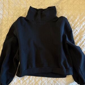 Abercrombie & Fitch Black Cowl Neck Sweater